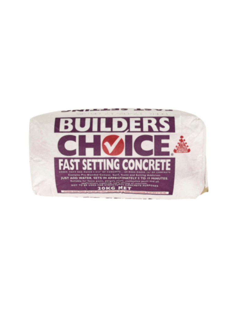 builders choice fast set cement